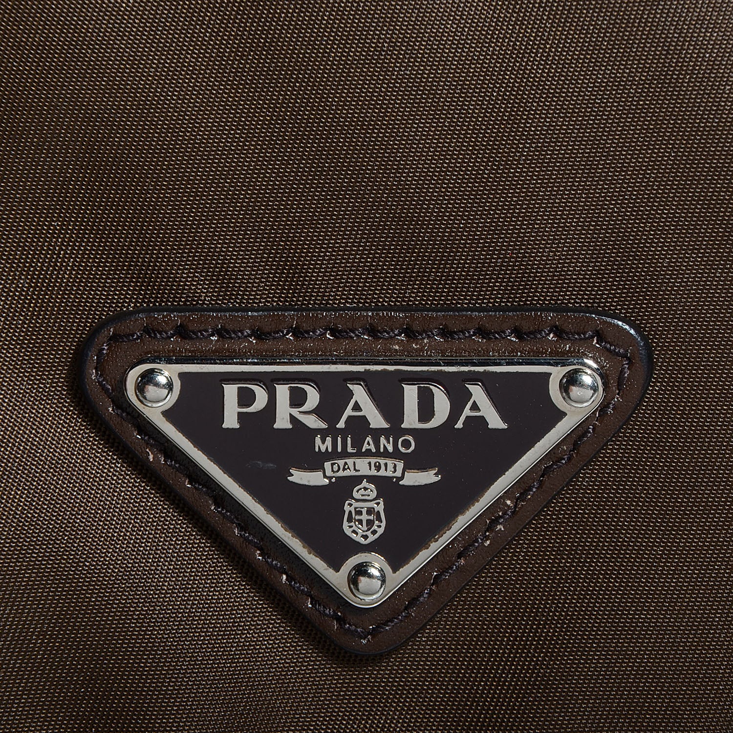 Prada Nylon Vela Messenger Bag Tundra 11 of 11