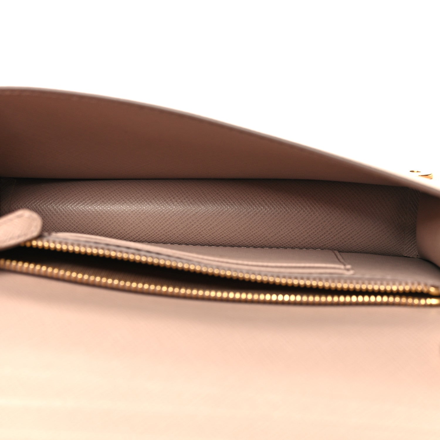 Prada Saffiano Metal Mini Crossbody Bag Cipria 5 of 9