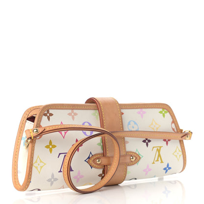 Louis Vuitton Monogram Multicolor Shirley White 3 of 10