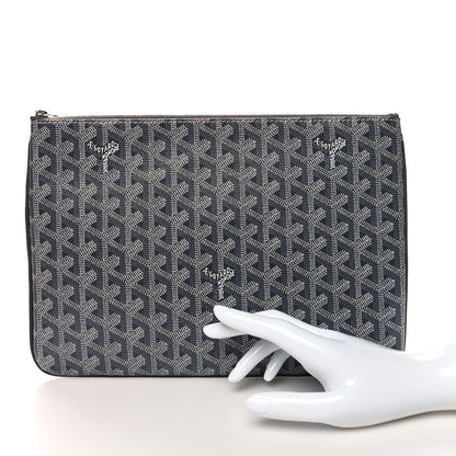 Goyard Goyardine Senat Pochette MM Grey 2 of 7