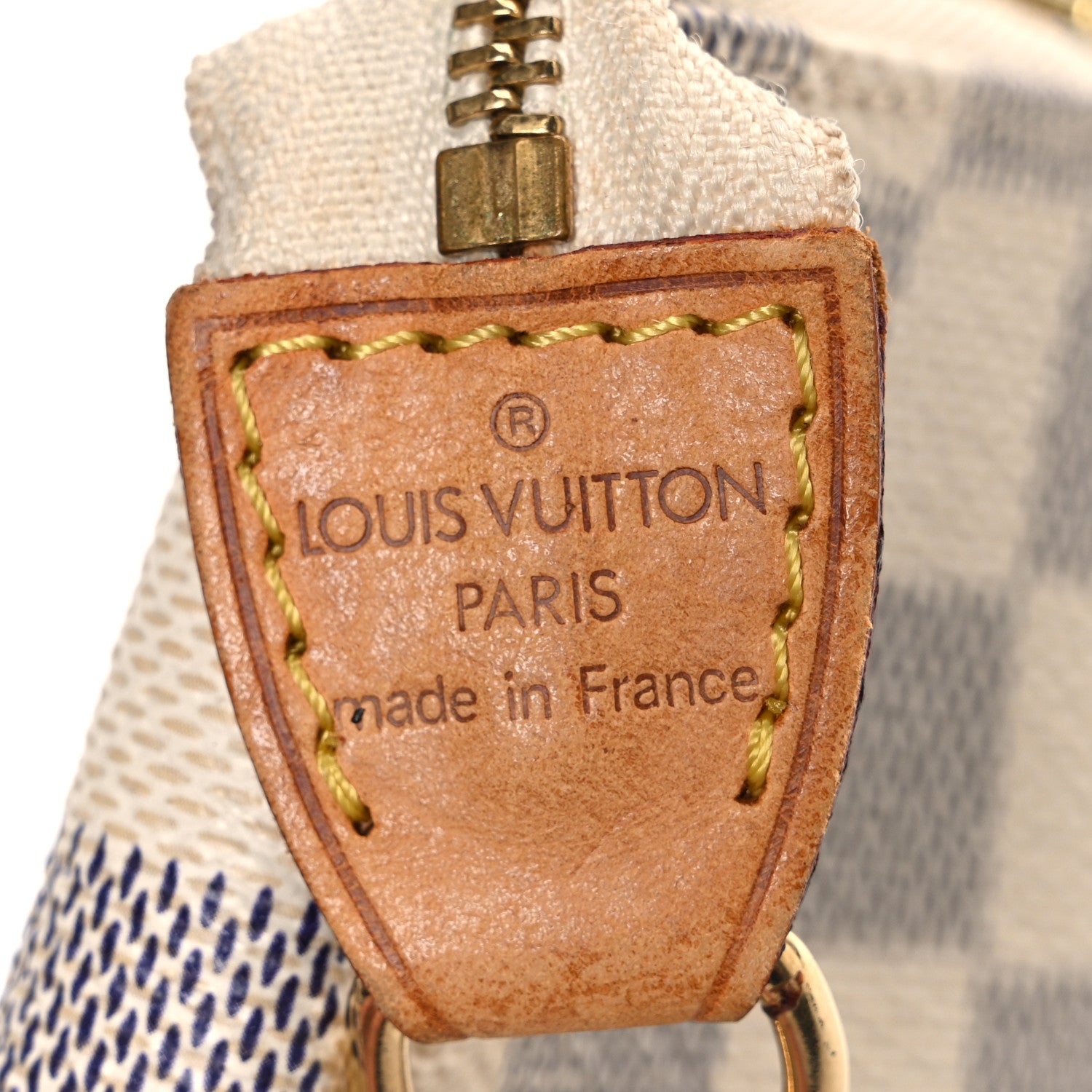 Louis Vuitton Damier Azur Mini Pochette Accessories 6 of 7