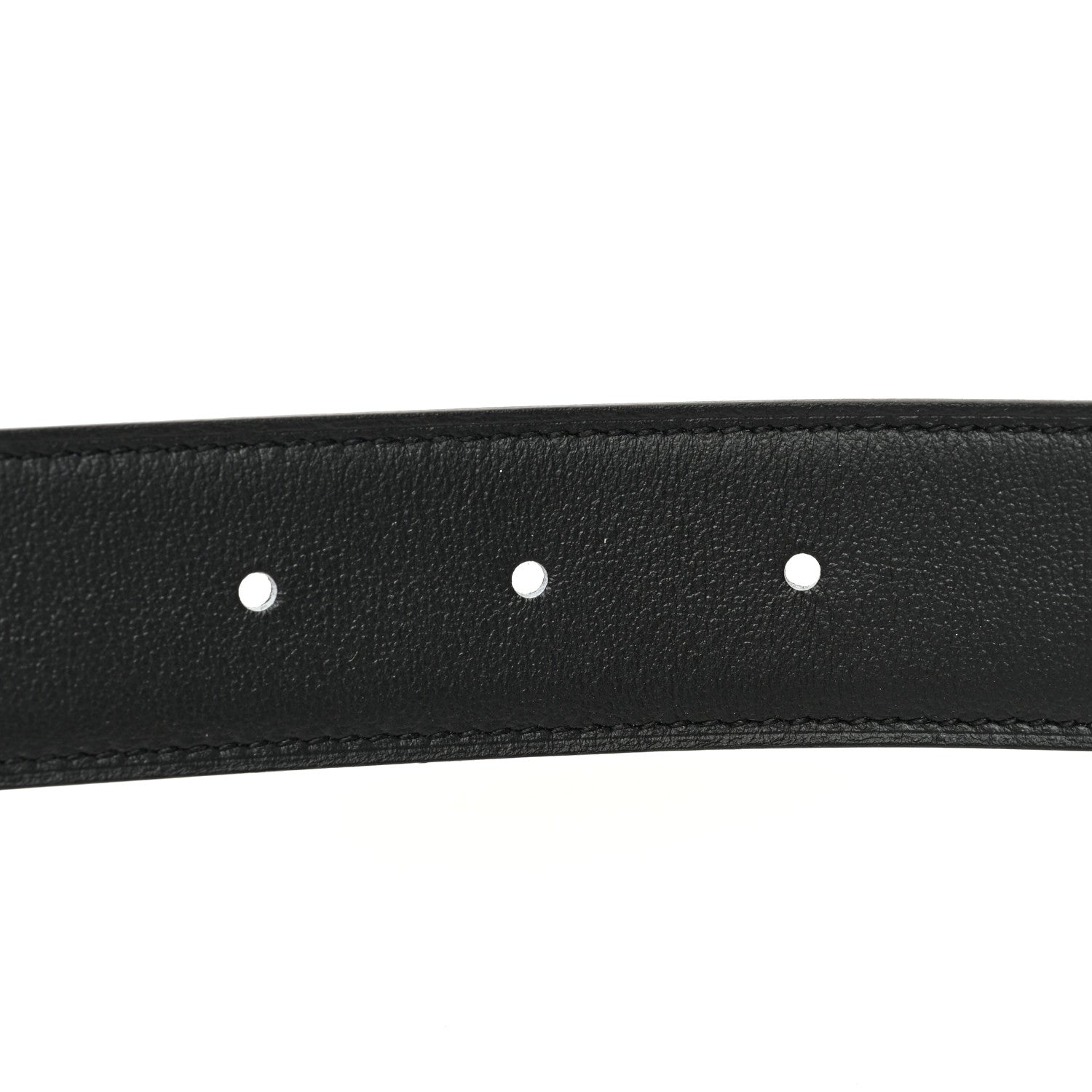 Hermes Chamonix Togo 32mm H Twist Belt 90 75 30 Black 5 of 6