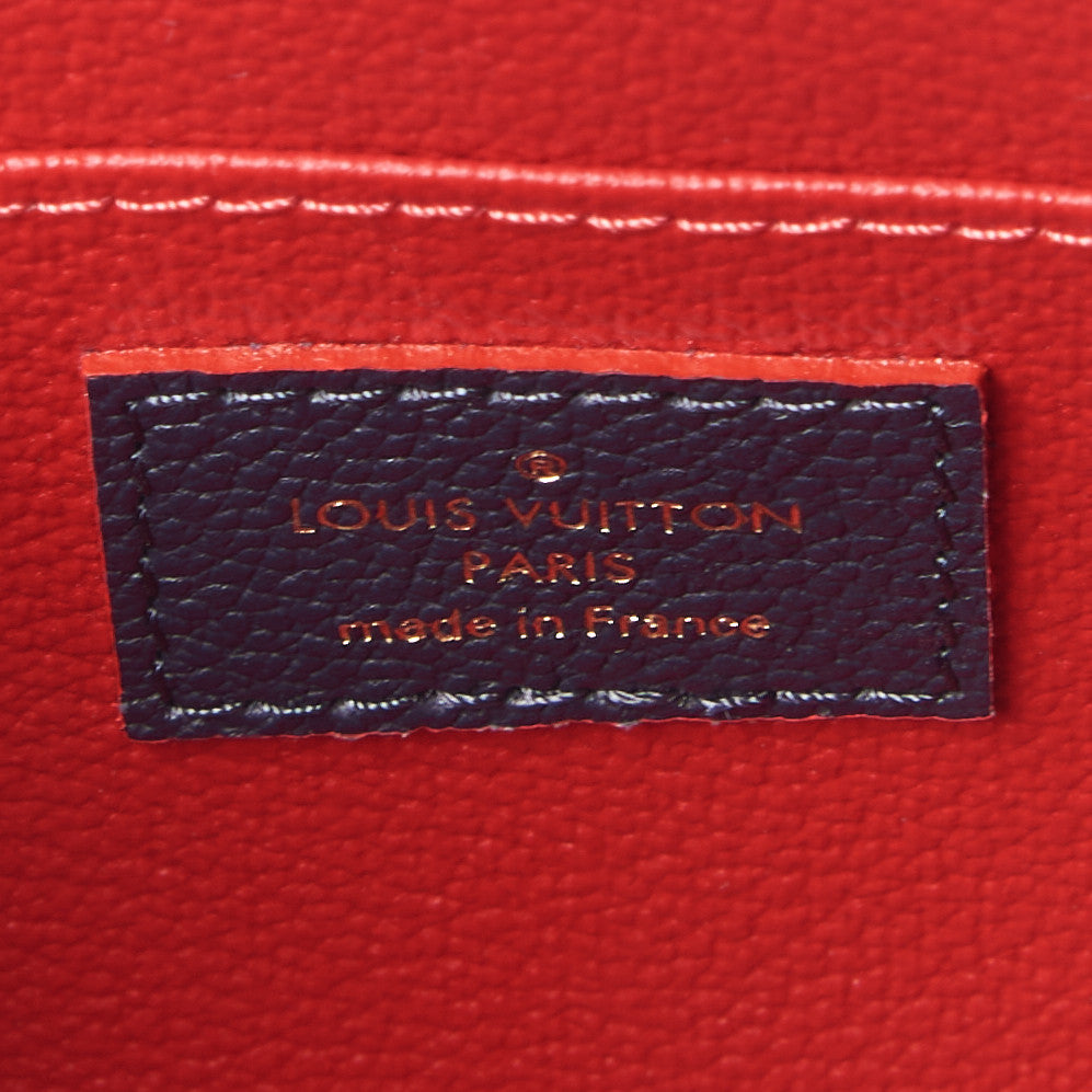 Louis Vuitton Empreinte Cosmetic Pouch Marine Rouge 7 of 7