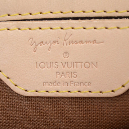Louis Vuitton Monogram Kusama Town Speedy 30 Blue 6 of 9