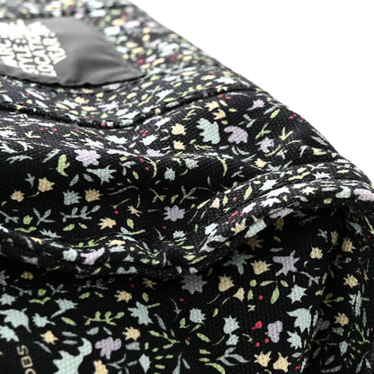 Marc Jacobs Cotton Canvas Floral Print Medium The Traveler Tote Bag Black 11 of 11