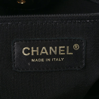 Chanel Caviar Quilted Petit Shopping Tote PST Black 6 of 16