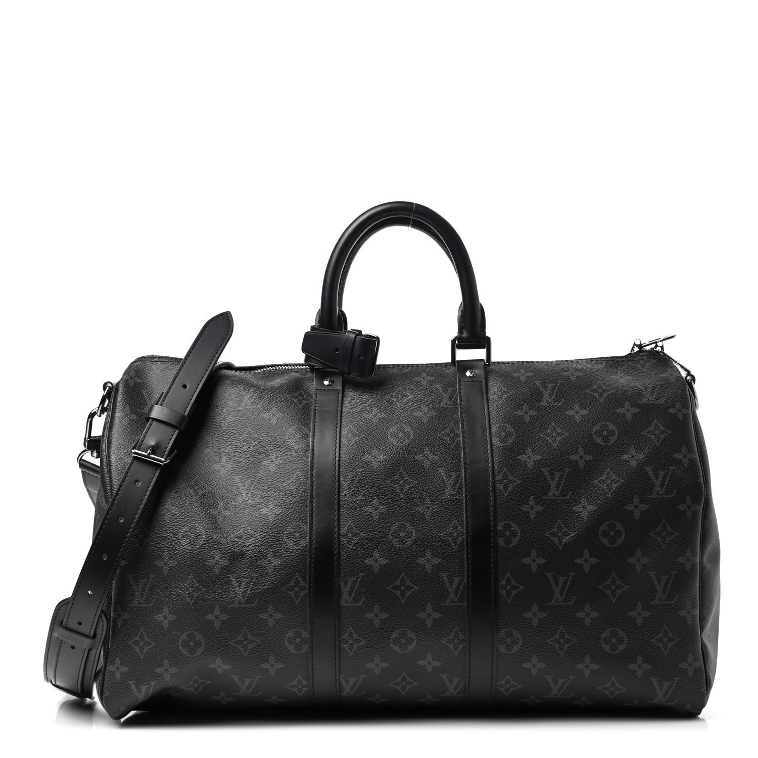 Louis Vuitton Monogram Eclipse Keepall Bandouliere 45 1 of 9