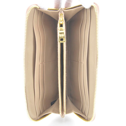 Prada Saffiano Zip Around Wallet Cipria 6 of 10