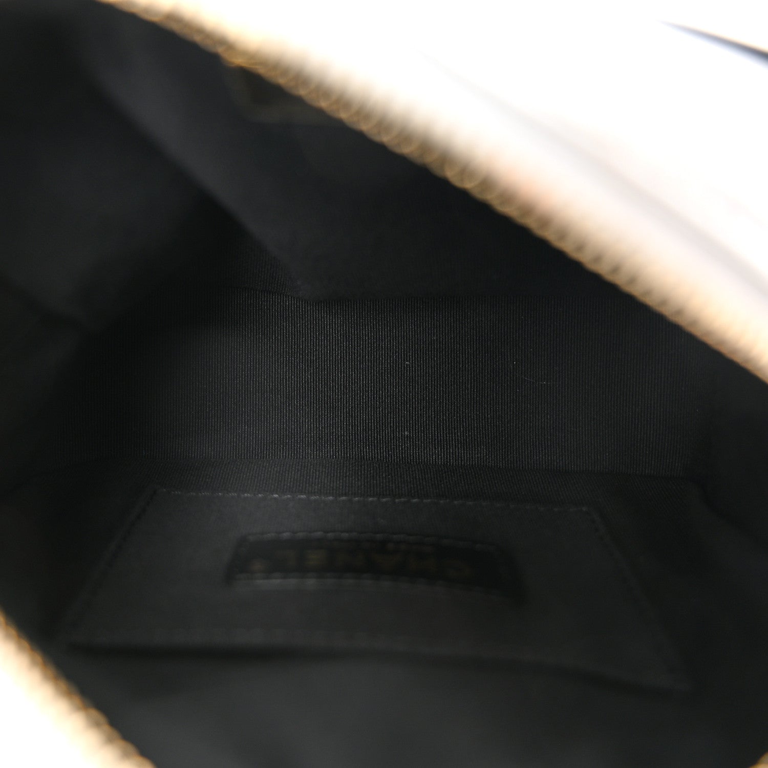 Chanel Shiny Lambskin Monochrome Chain Mini Camera Case Bag Blue Black Silver 5 of 10