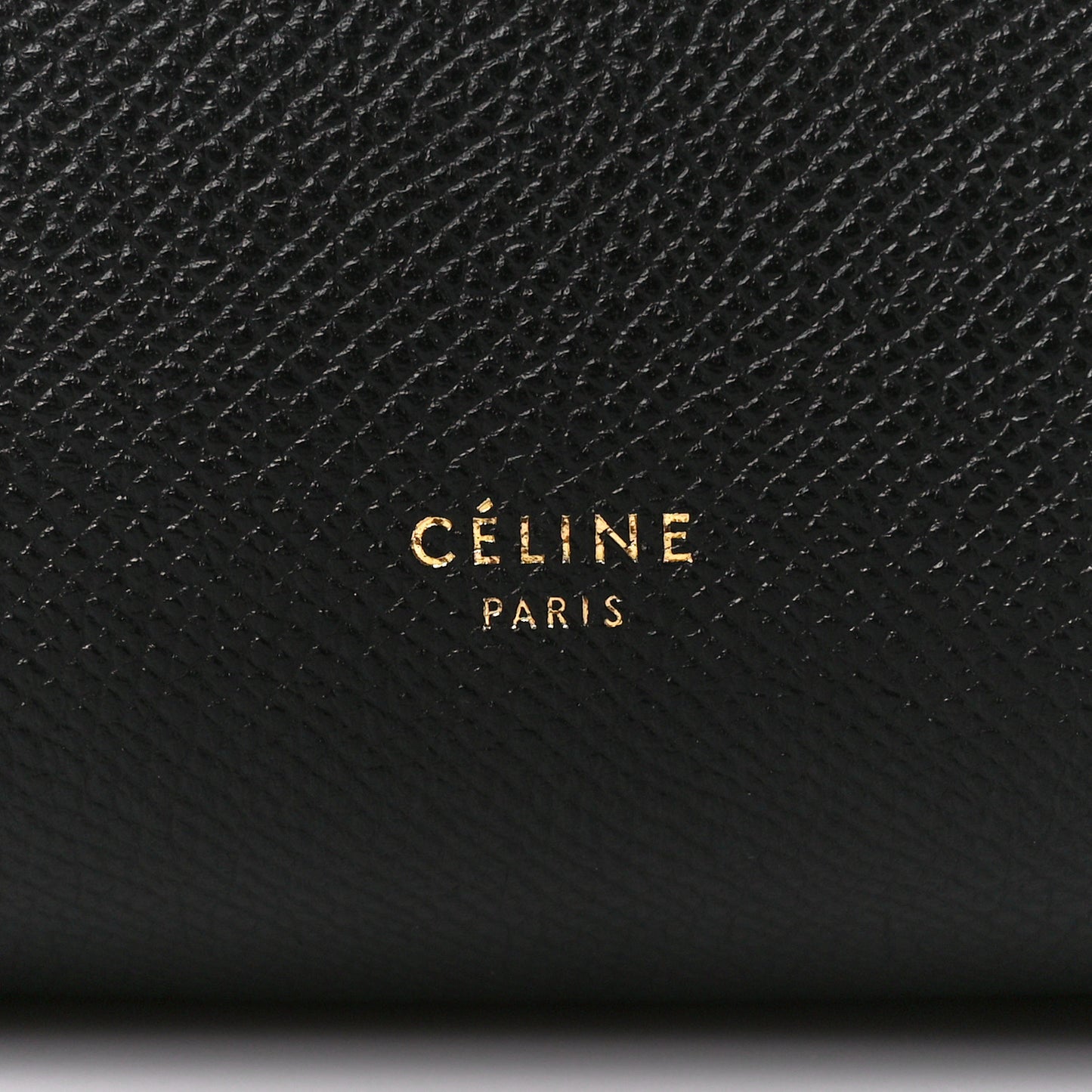 Grained Calfskin Nano Belt Bag Black