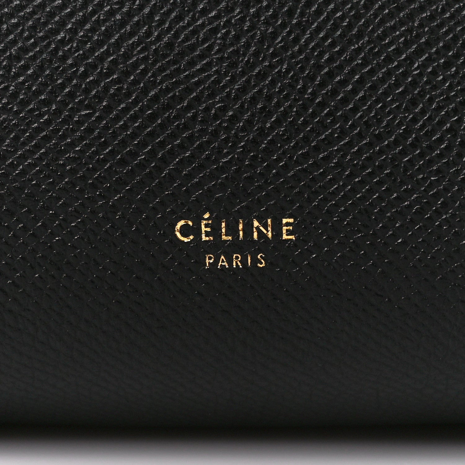 Celine Grained Calfskin Nano Belt Bag Black 7 of 11