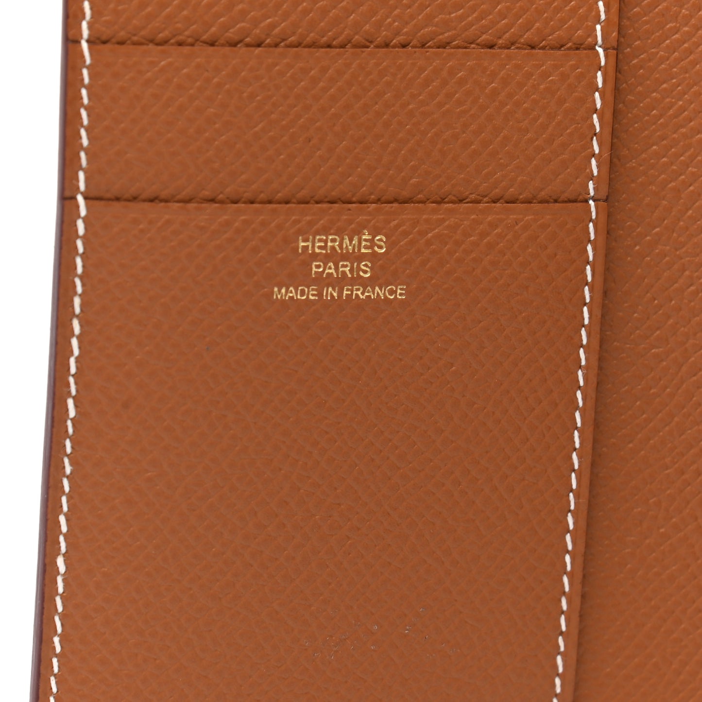 Epsom Tri-Fold Compact Bearn Wallet Gold