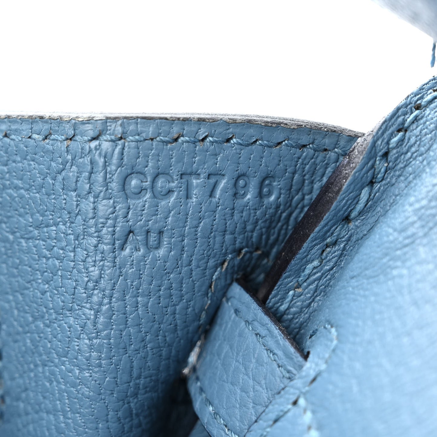 Togo Birkin 25 Azur