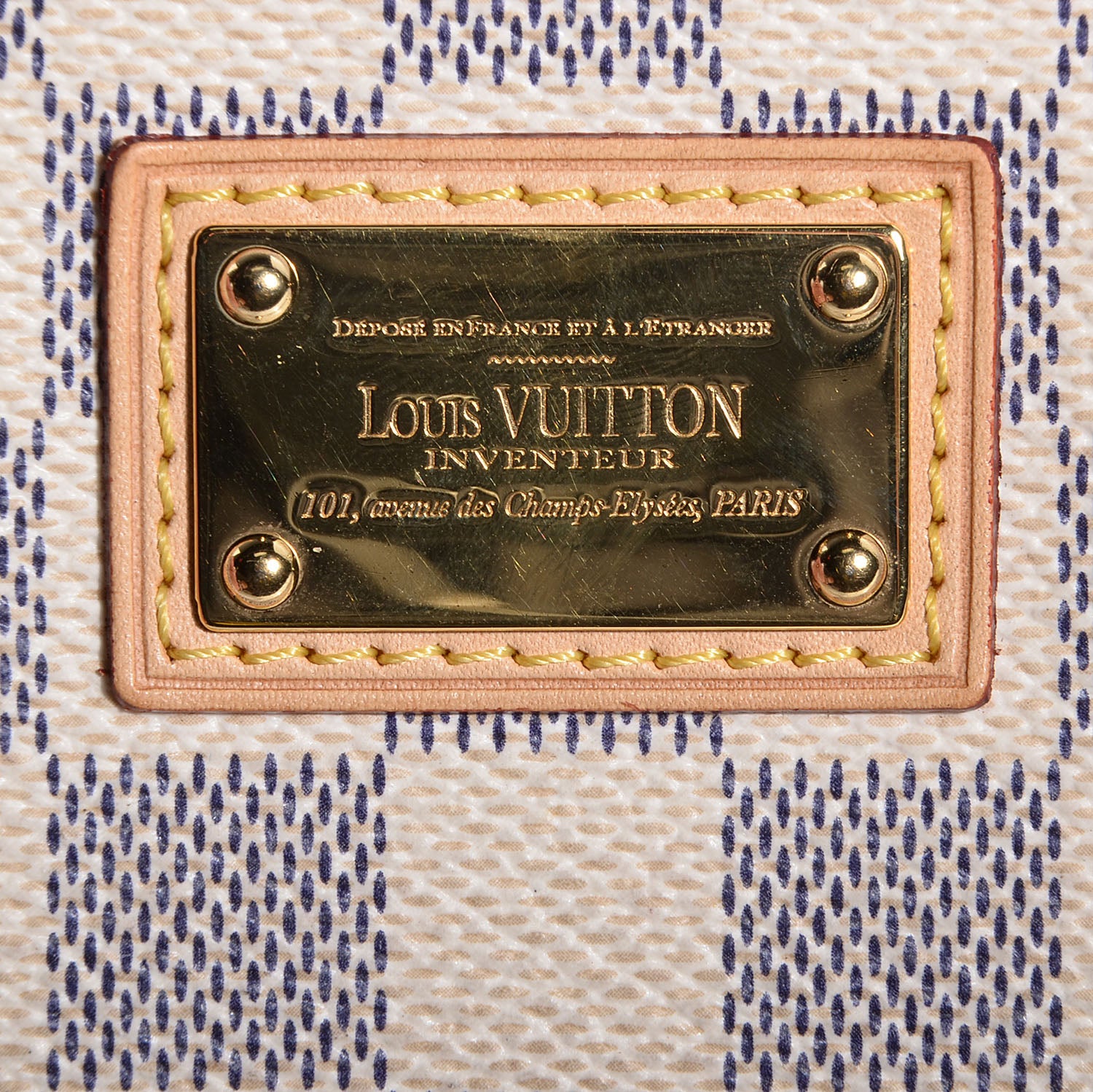 Louis Vuitton Damier Azur Pochette Milla MM 8 of 8