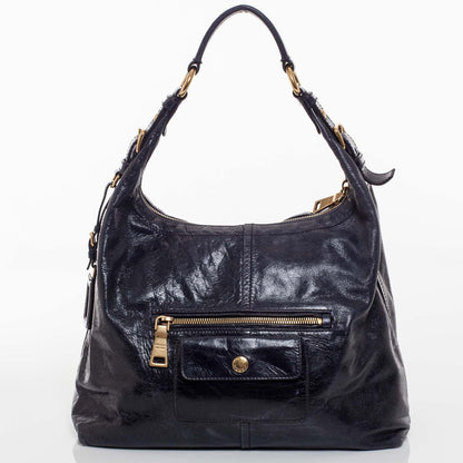 Prada Vitello Shine Hobo Nero Black 3 of 12