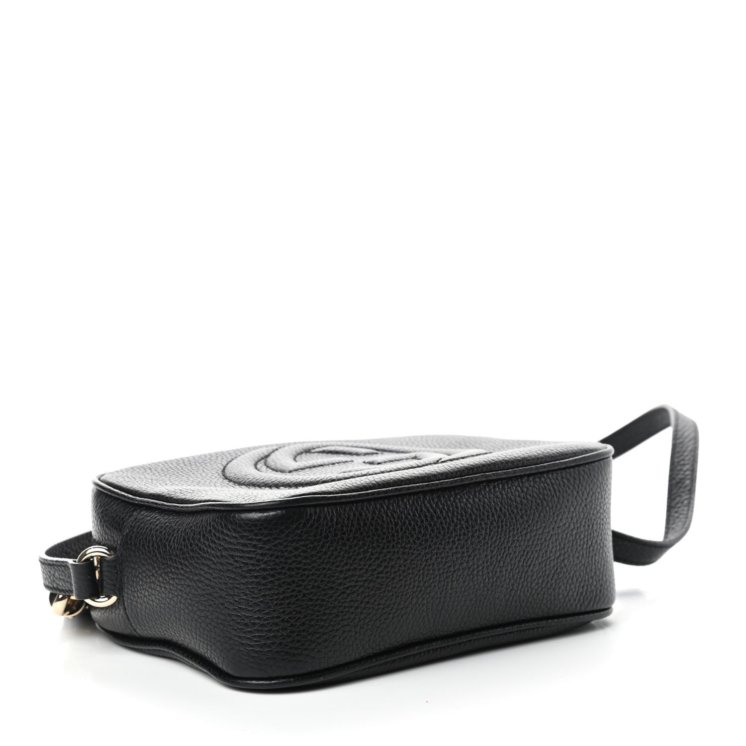 Gucci Pebbled Calfskin Small Soho Disco Bag Black 4 of 10