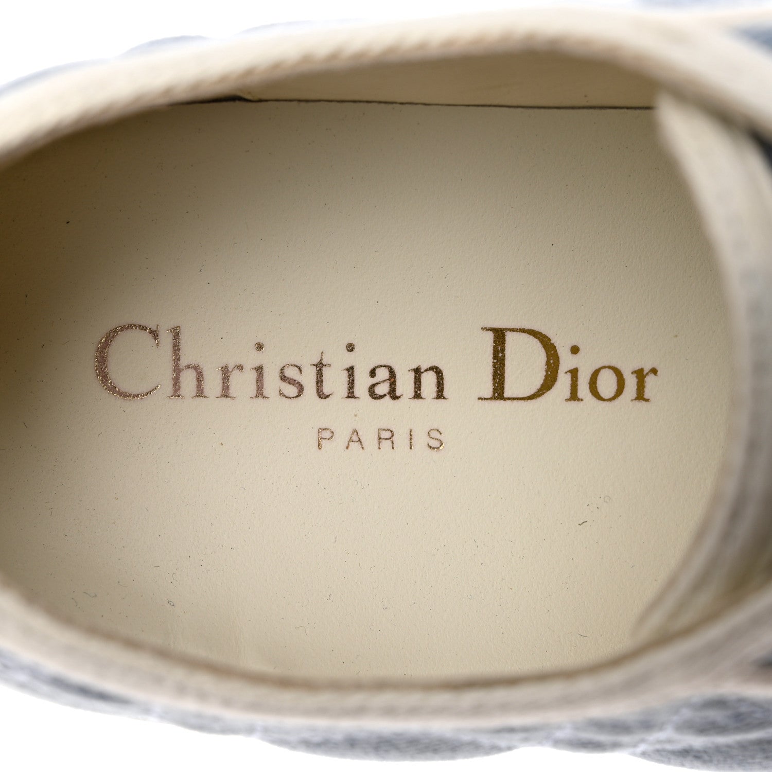 Christian Dior Denim Cannage Walk'N'Dior Low Top Sneakers 36 Dynamic Blue 6 of 10