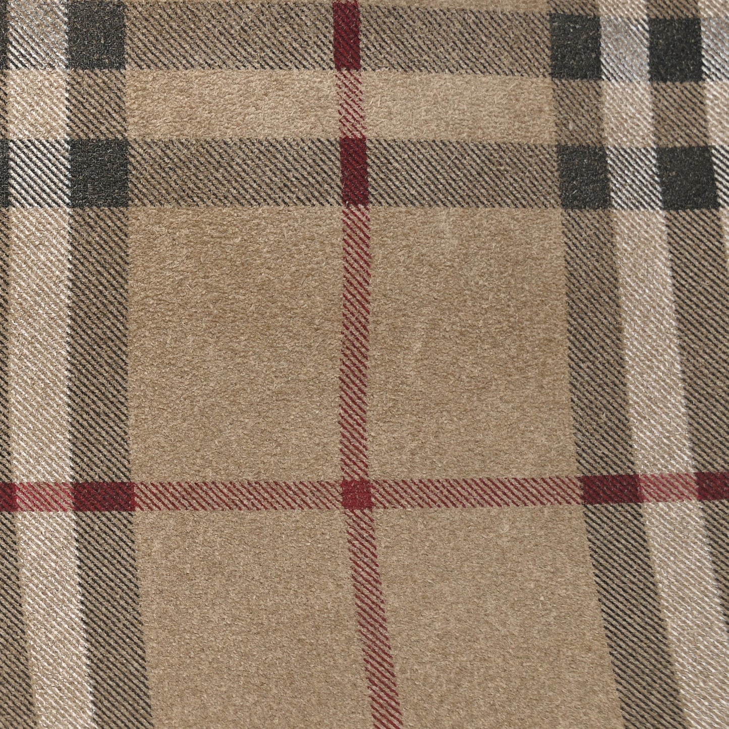 Suede Check Hobo