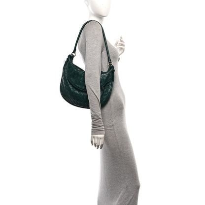 Bottega Veneta Nappa Intrecciato Medium Gemelli Emerald Green 2 of 10