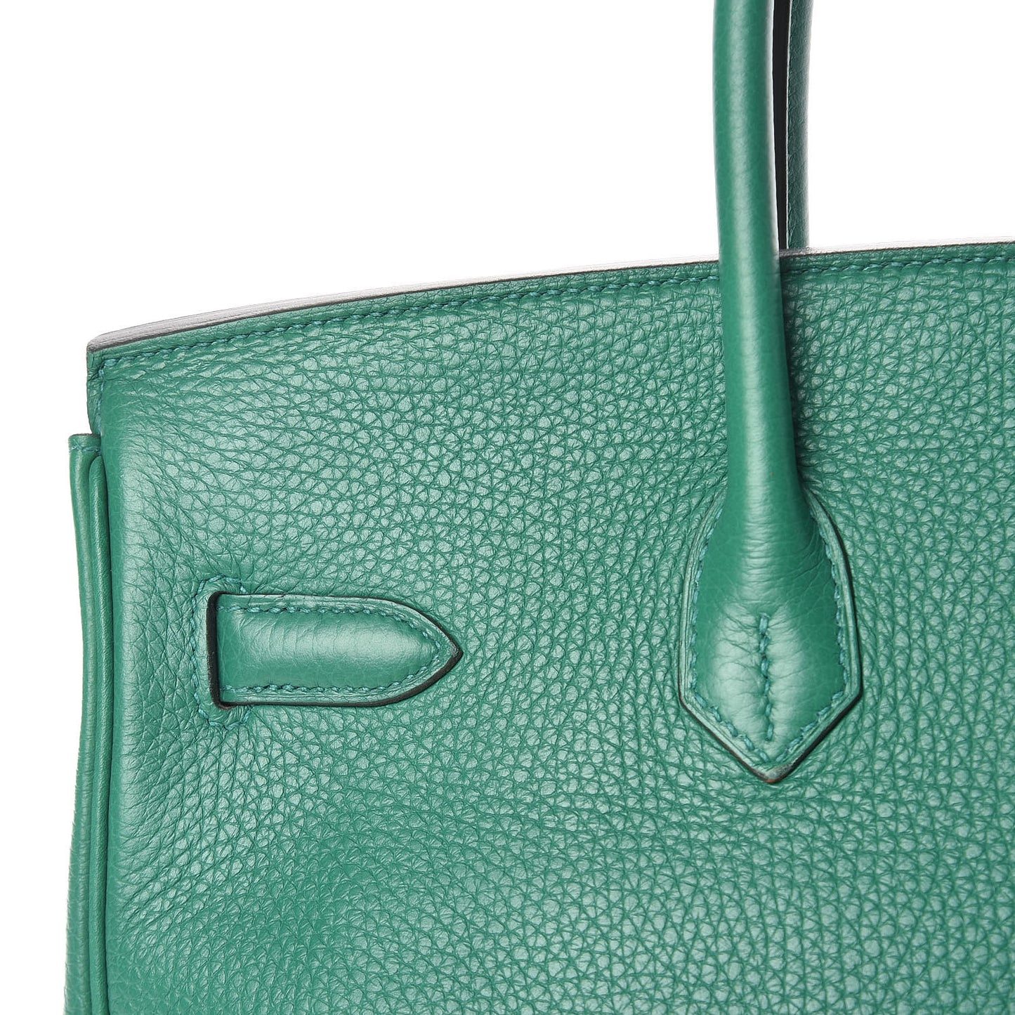 Taurillon Clemence Birkin 35 Vert Vertigo