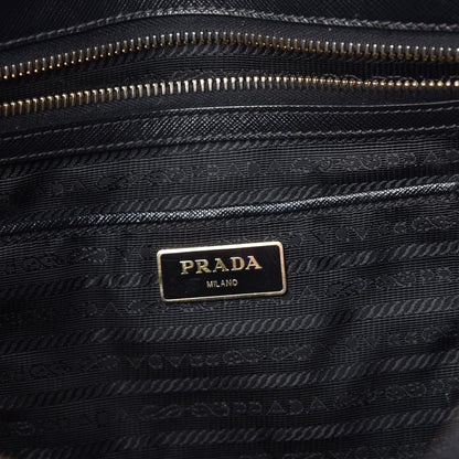 Prada Saffiano Large Galleria Double Zip Tote Black 6 of 22