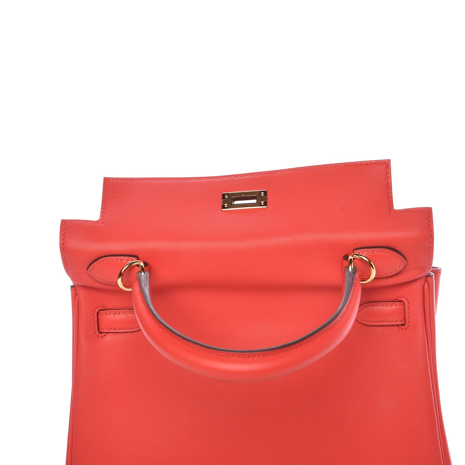 Hermes Swift Kelly Retourne 25 Rouge Tomate 11 of 41