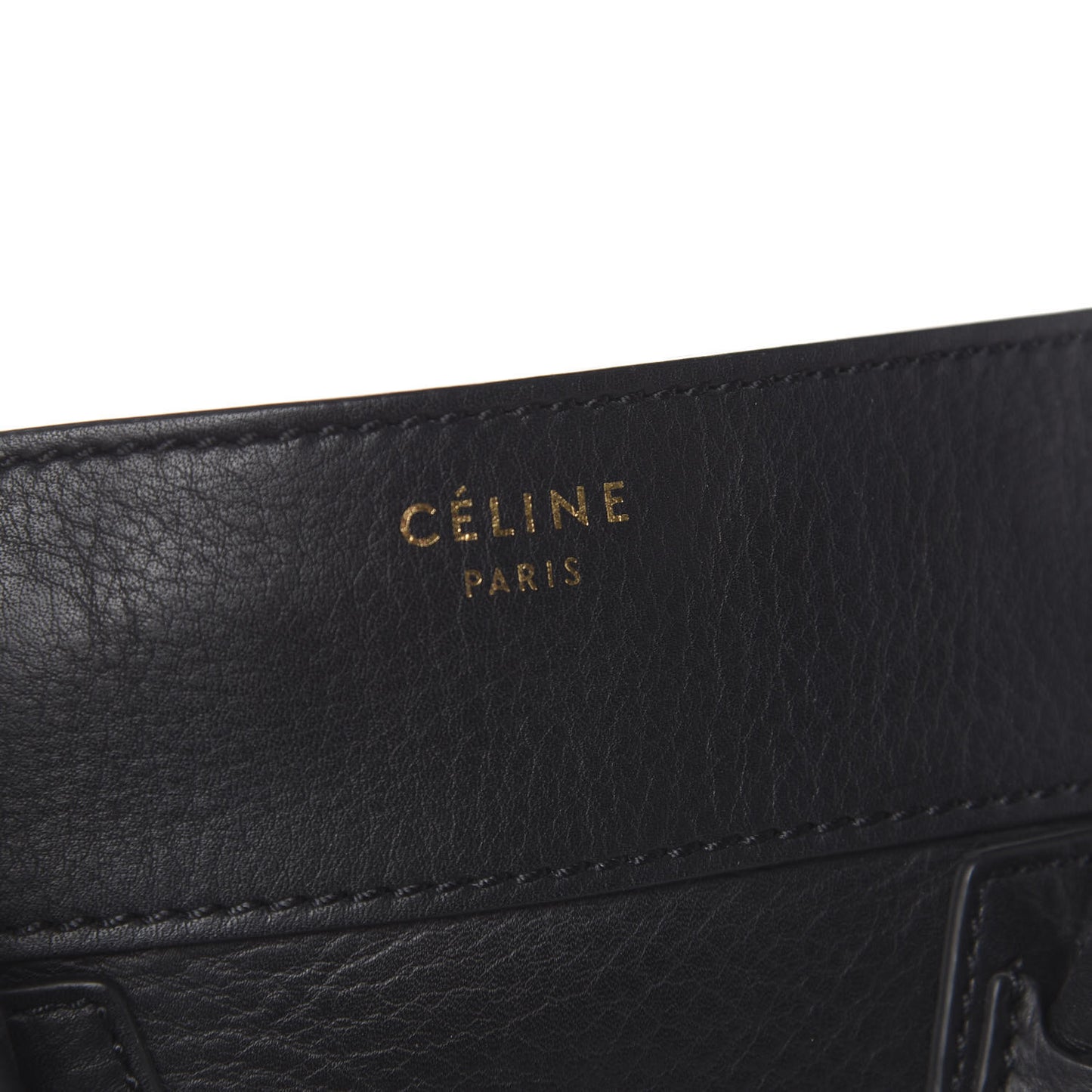 Supple Calfskin Mini Luggage Black