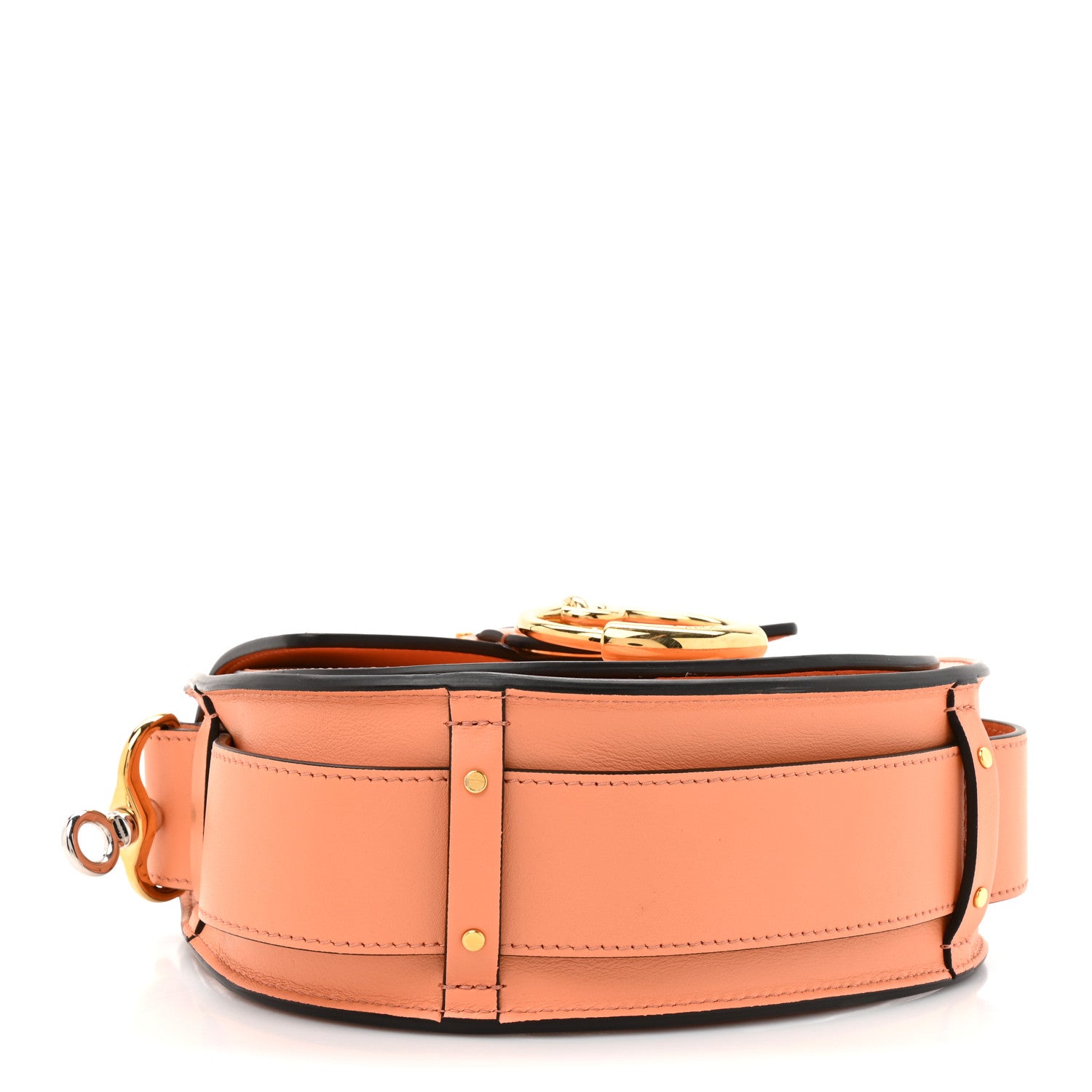 Chloe Patent Calfskin Small Tess Bag Canyon Sunset 4 of 11