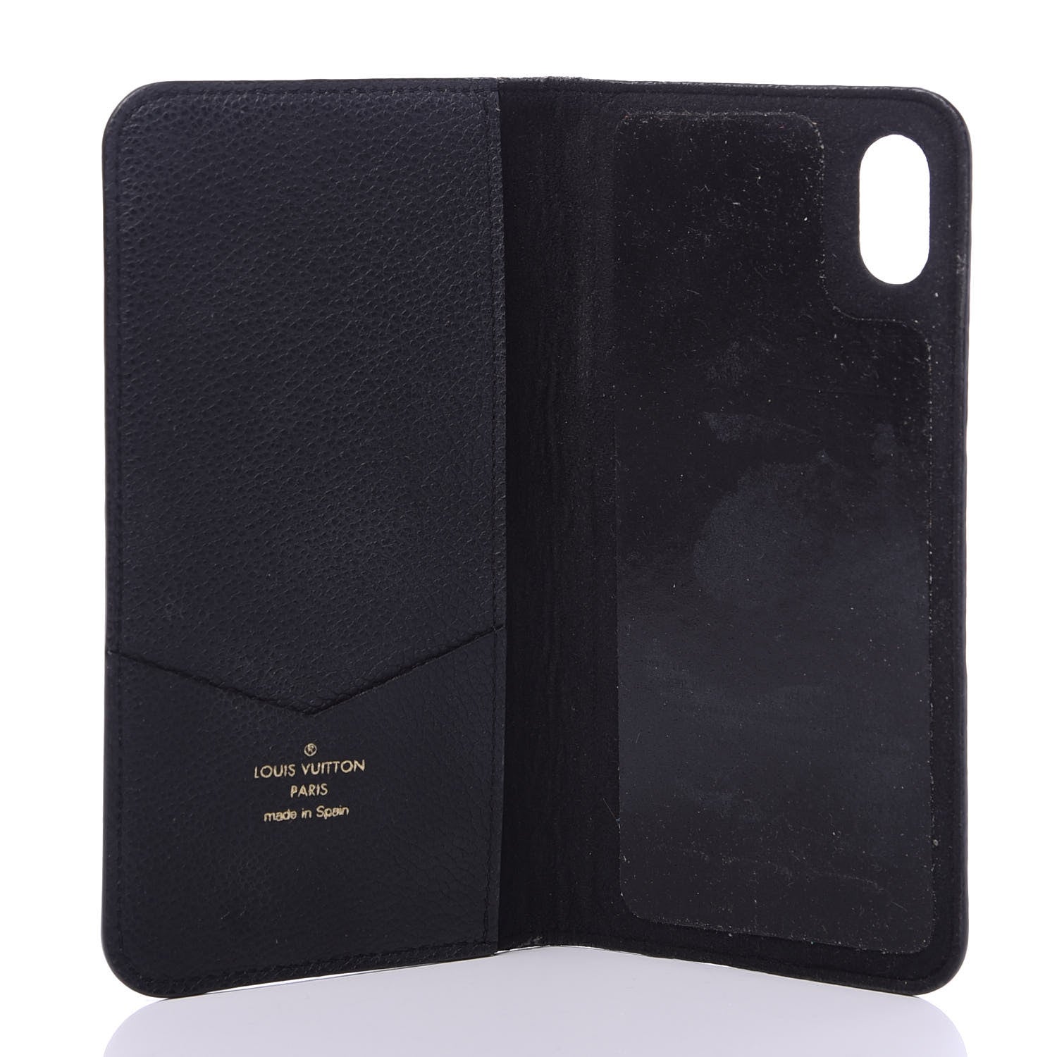 Louis Vuitton Empreinte iPhone XS Max Folio Case Black 5 of 6