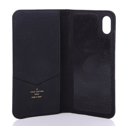 Louis Vuitton Empreinte iPhone XS Max Folio Case Black 5 of 6