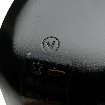 Louis Vuitton Calfskin Monogram Afterglow Platform Pumps 40 Black 9 of 9