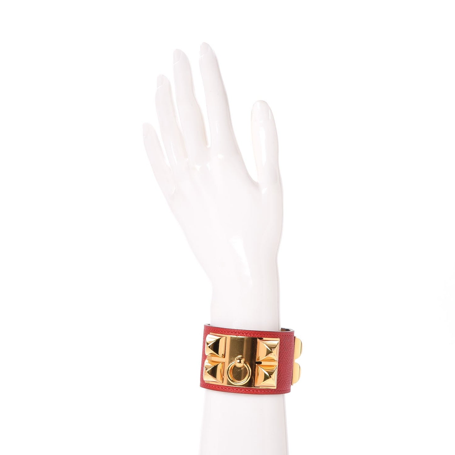Epsom Collier de Chien CDC Bracelet S Rouge Casaque