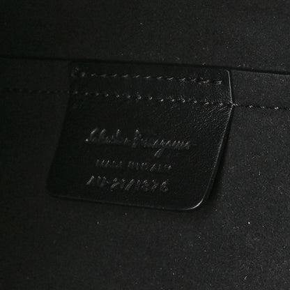 Salvatore Ferragamo Calfskin Travel Tote Black 6 of 12