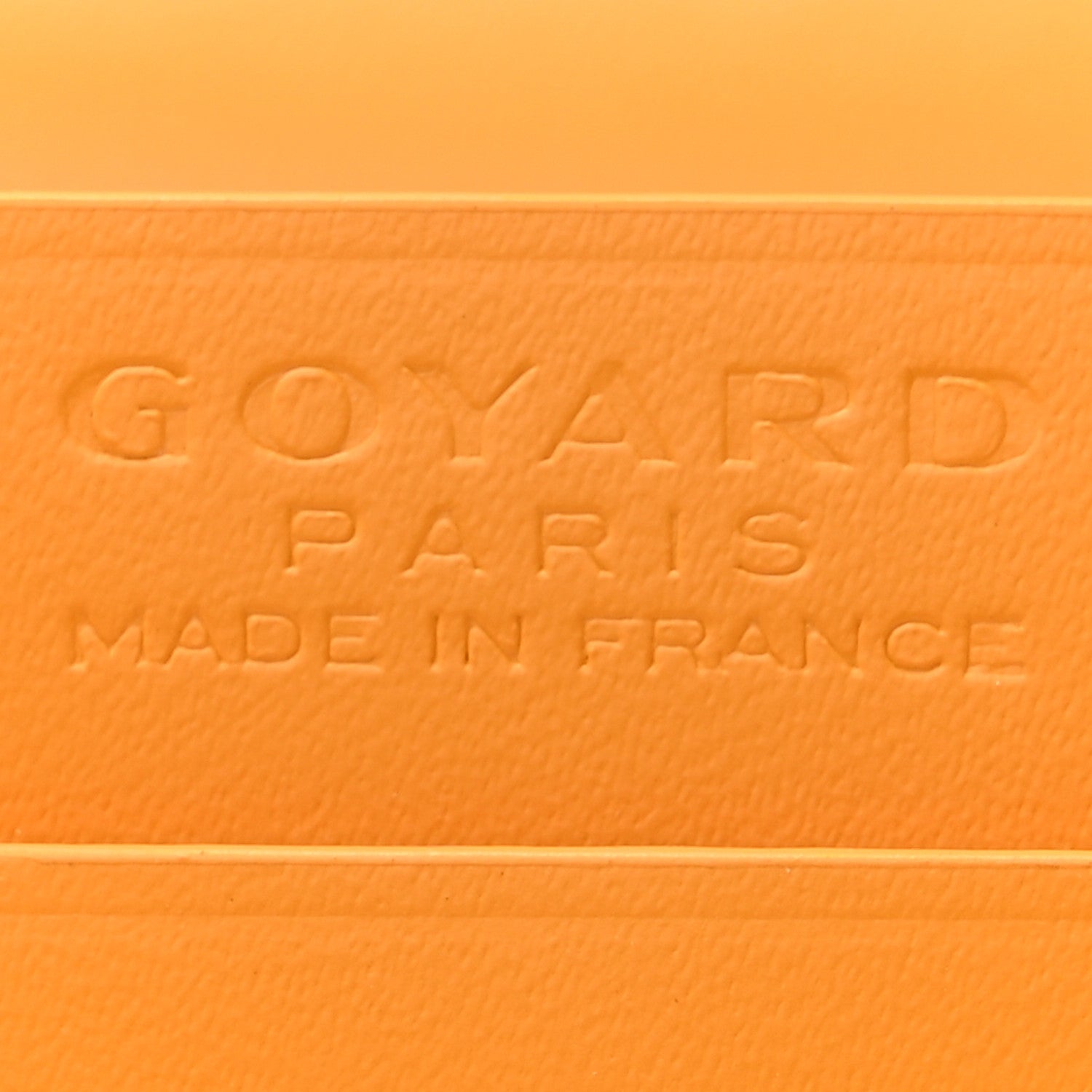 Goyard Goyardine Business Card Holder Yellow 6 of 9
