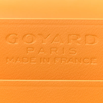 Goyard Goyardine Business Card Holder Yellow 6 of 9