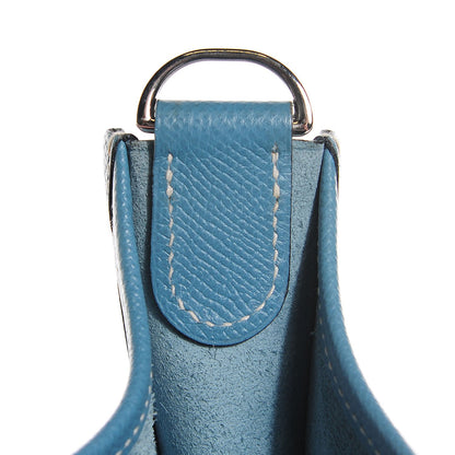 Hermes Epsom Evelyne II PM Blue Jean 12 of 15