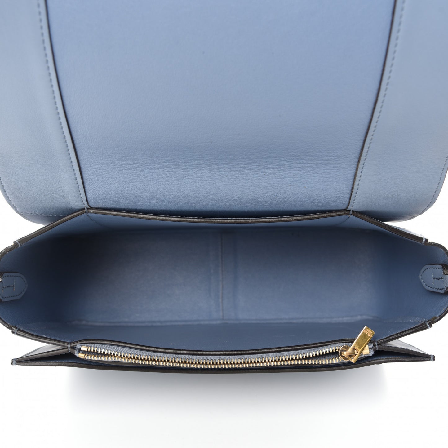Shiny Smooth Calfskin Medium Frame Shoulder Bag