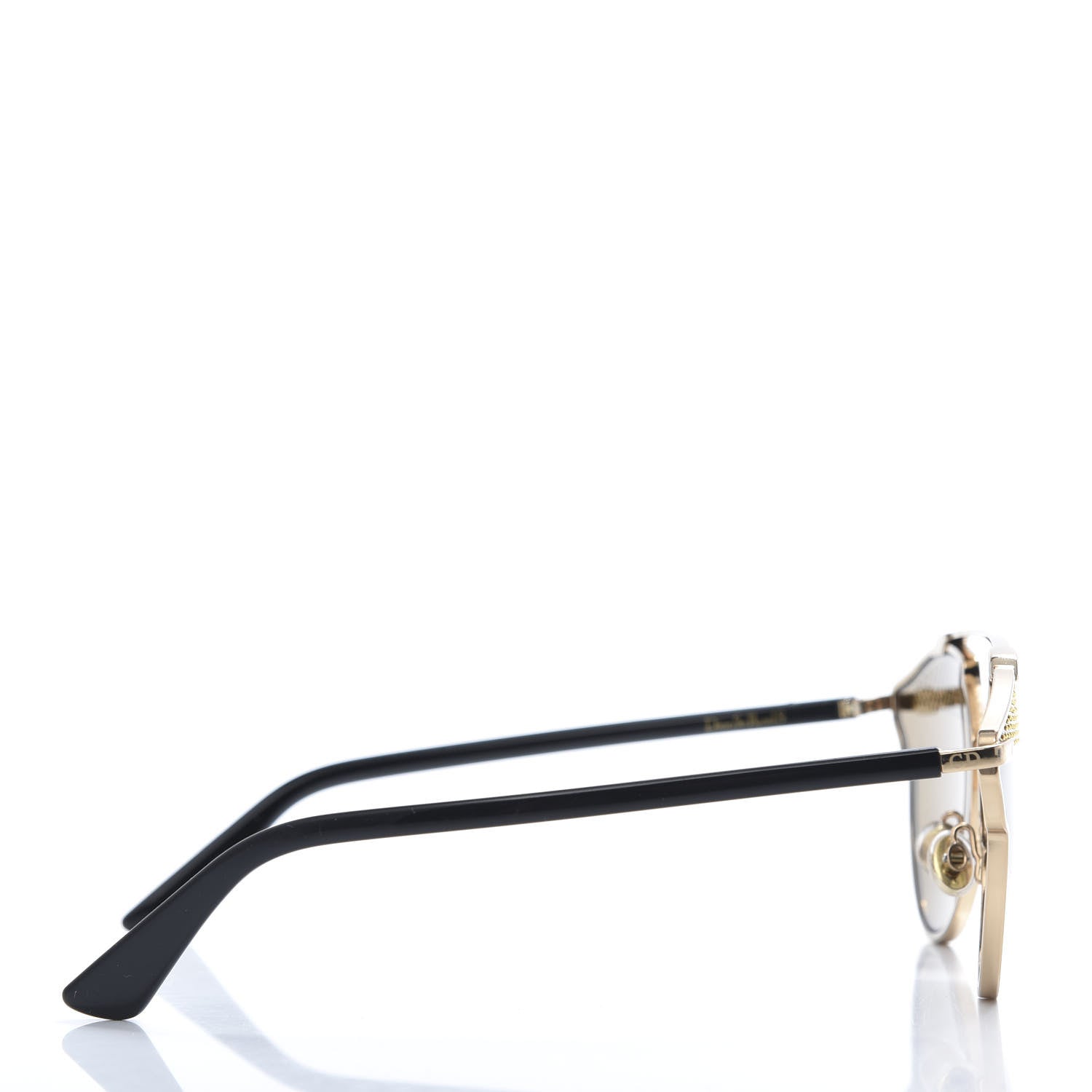 Christian Dior Studded So Real Sunglasses Gold 3 of 7