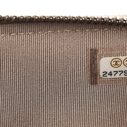 Chanel Metallic Caviar Quilted Small Boy Clutch With Chain Copper 8 of 10