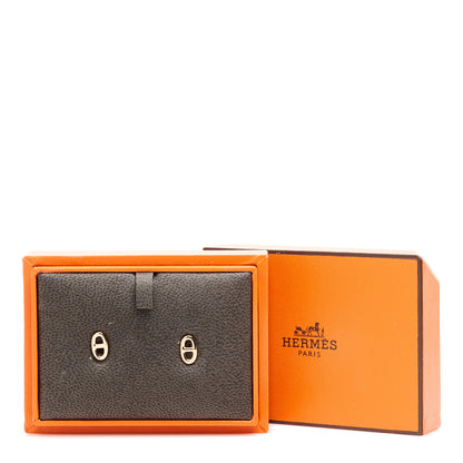 Hermes 18K Rose Gold TPM Farandole Stud Earrings 5 of 5