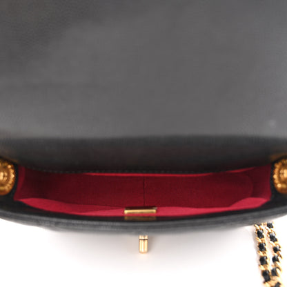 Chanel Caviar Quilted Mini Twist Your Buttons Flap Black 5 of 11