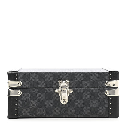 Louis Vuitton Damier Graphite Hard Sided Cufflinks Case 1 of 14