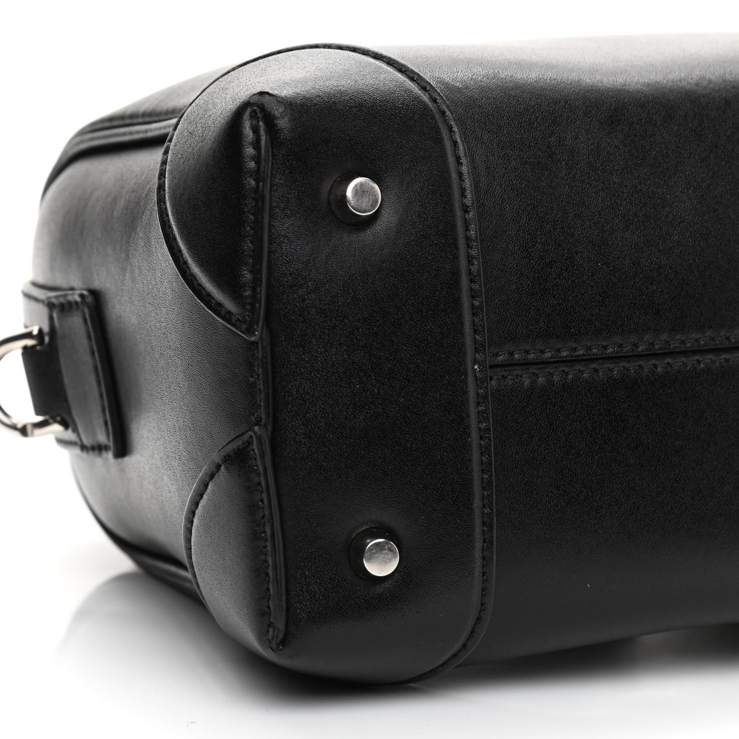 Calfskin Star Micro Lucrezia Black Silver