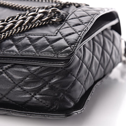 Chanel Calfskin Enchained XL Boy Flap Black 9 of 9