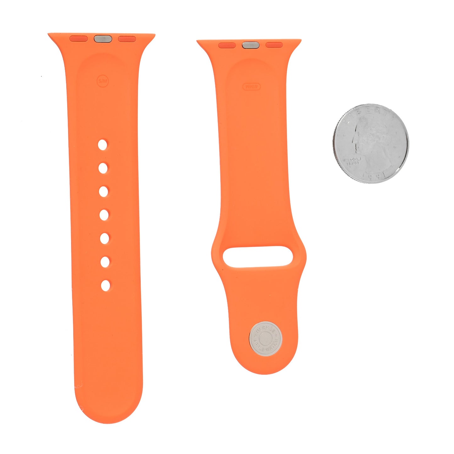 Silicone 40mm Apple Sports Watch Single Tour Band Orange