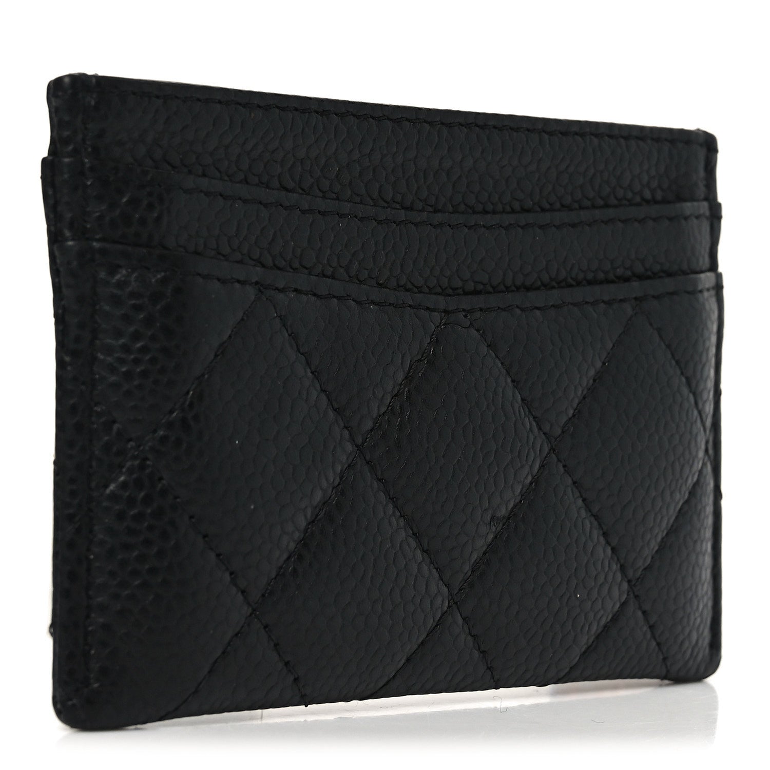 Chanel Caviar Quilted Card Holder Black 3 of 9