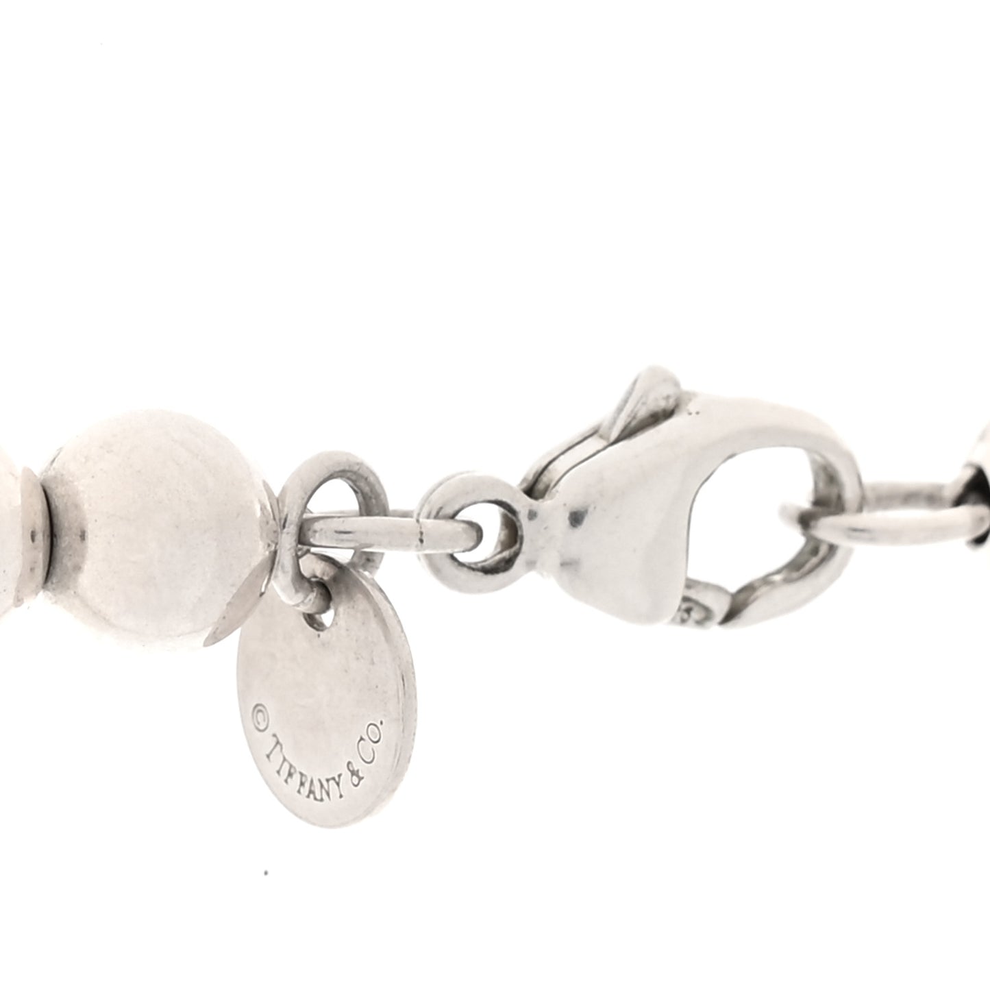 Sterling Silver Hardwear Graduated Ball Necklace