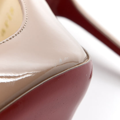 Christian Louboutin Patent Corneille 100 Pumps 39 Nude 11 of 12