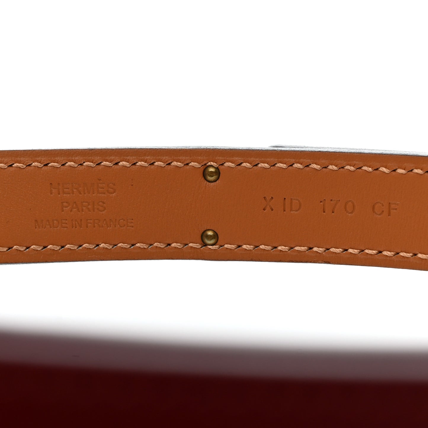 Epsom Kelly Belt Rouge Casaque