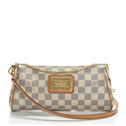 Louis Vuitton Damier Azur Eva Clutch 1 of 9